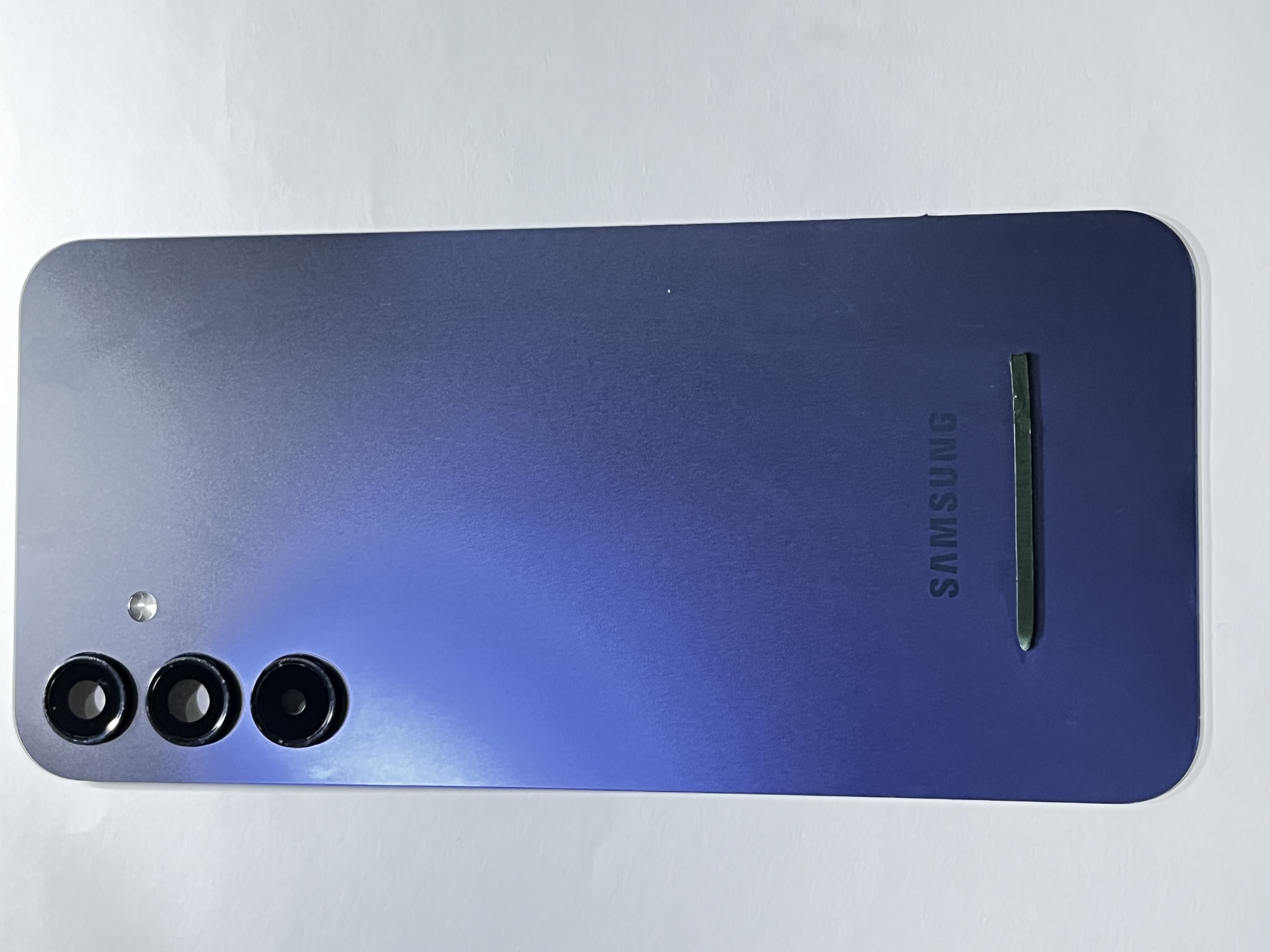 Tapa Con Lente Samsung A15 / A156E / M / F Color Azul 