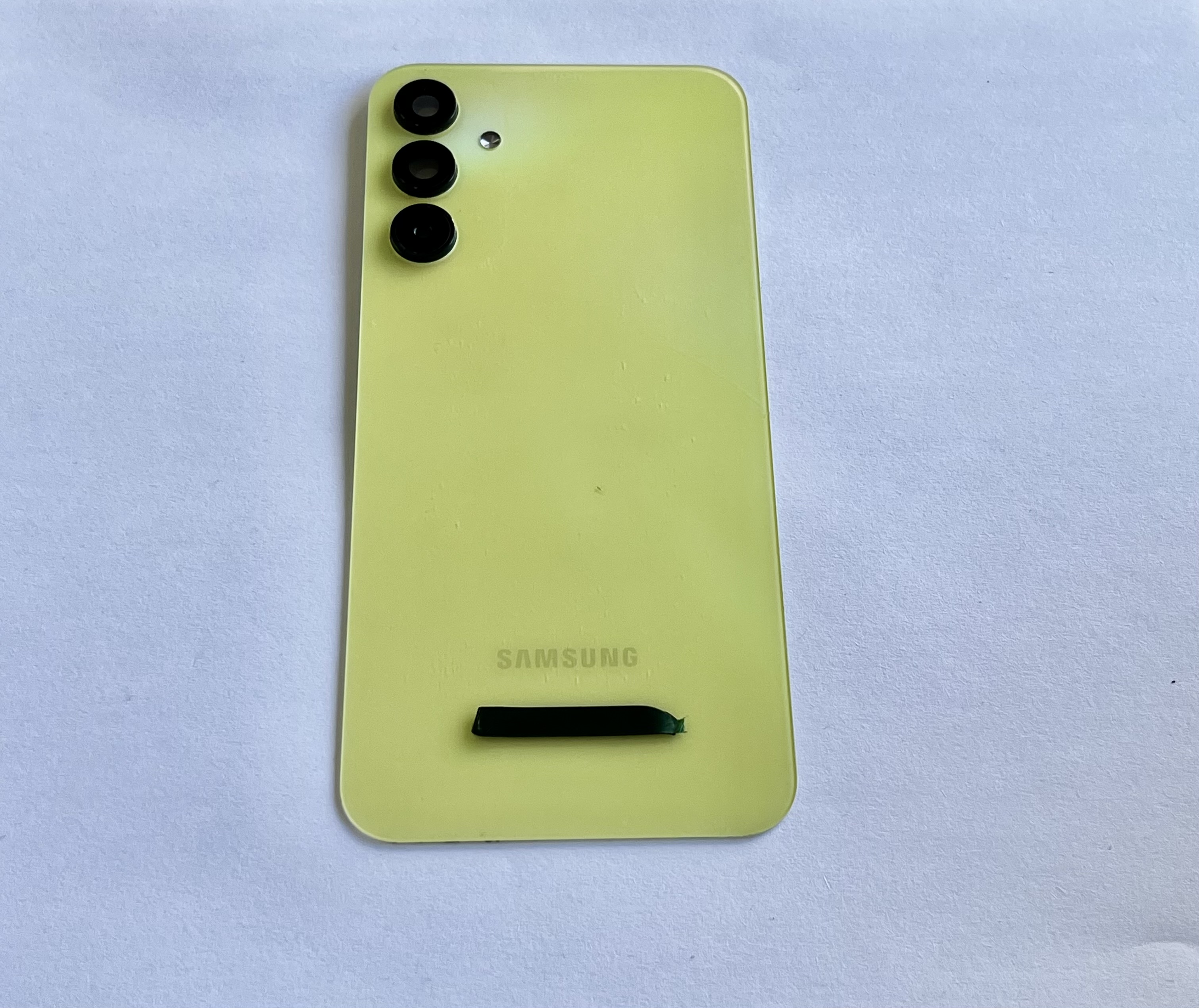 Tapa Con Lente Samsung A15 / A156E / M / F Color Verde