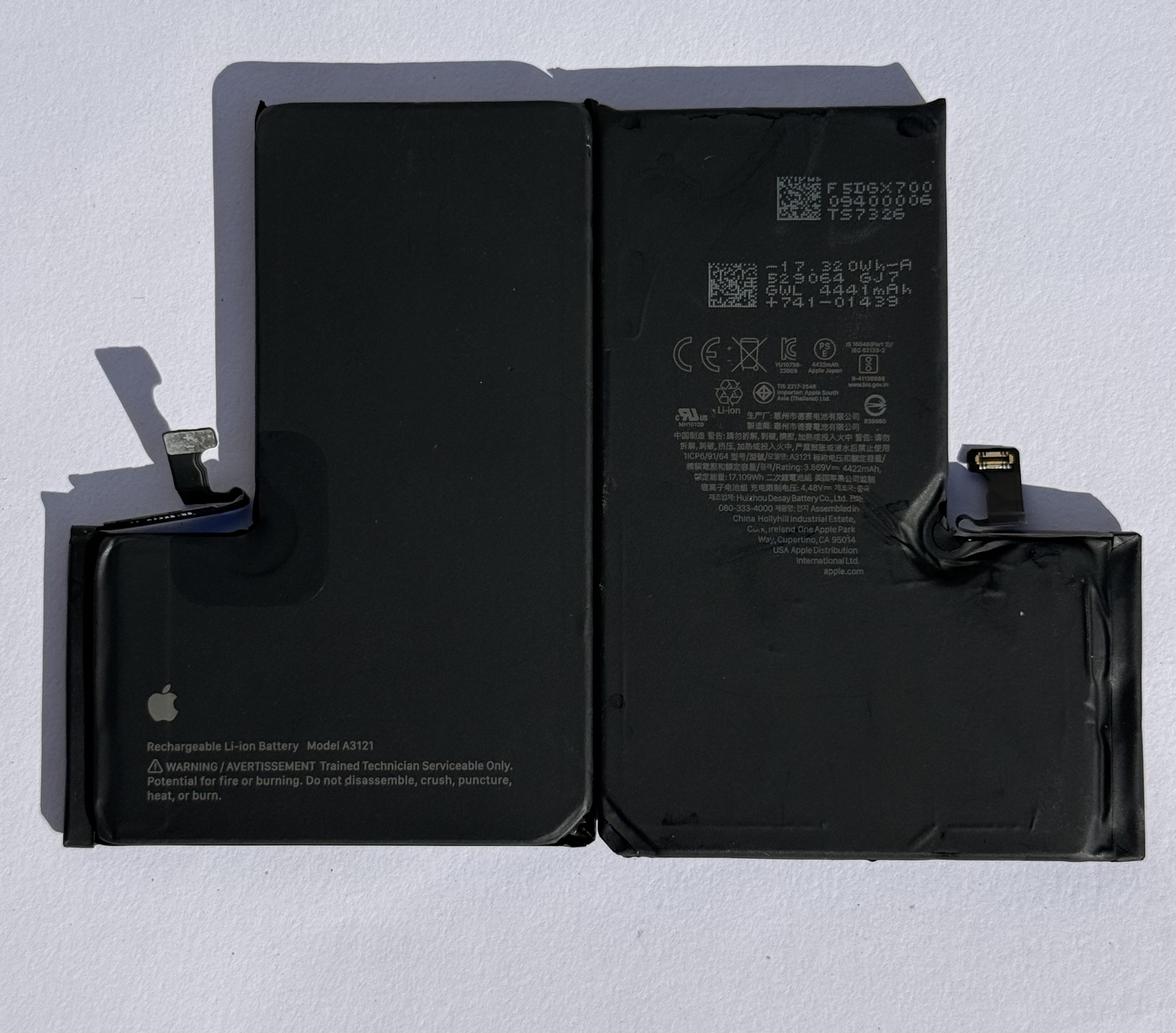 Batería IPhone 15 Pro Max OU