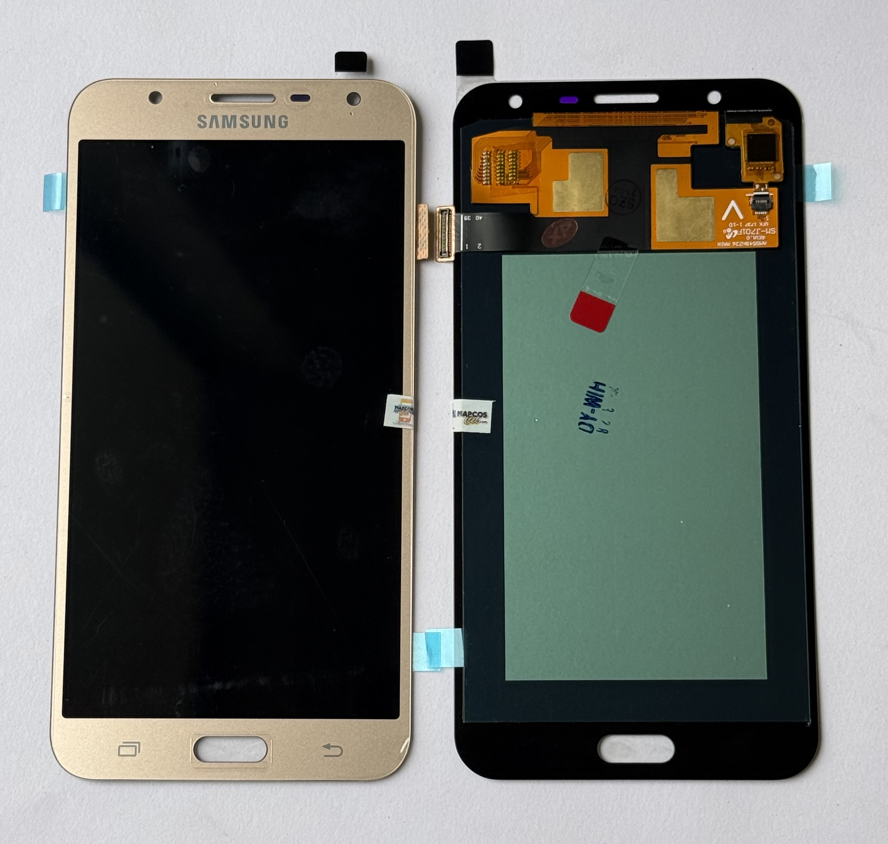 Pantalla Samsung Galaxy J7 Neo Dorada