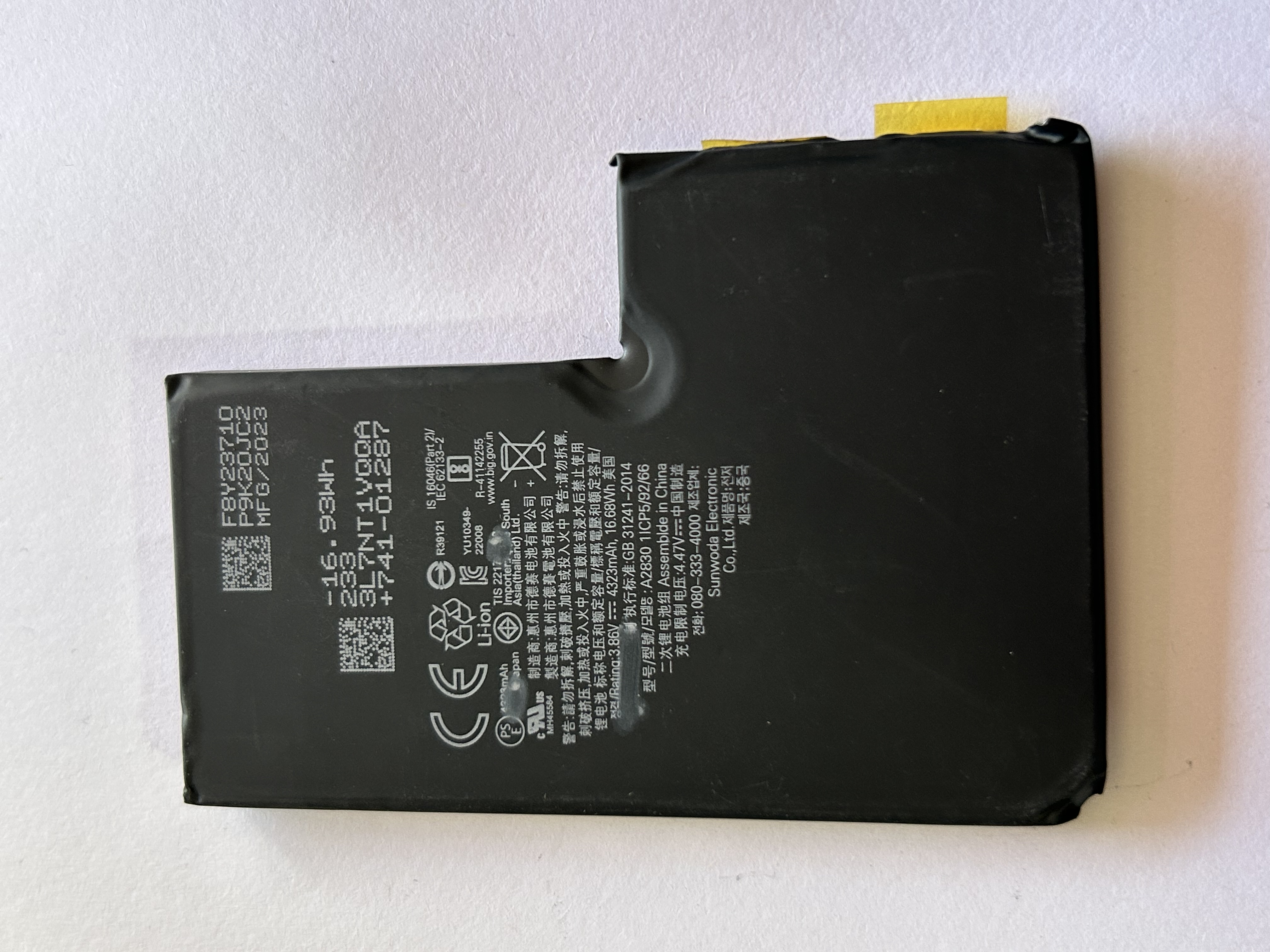 Batería IPhone 14 Pro Max Sin Flex 