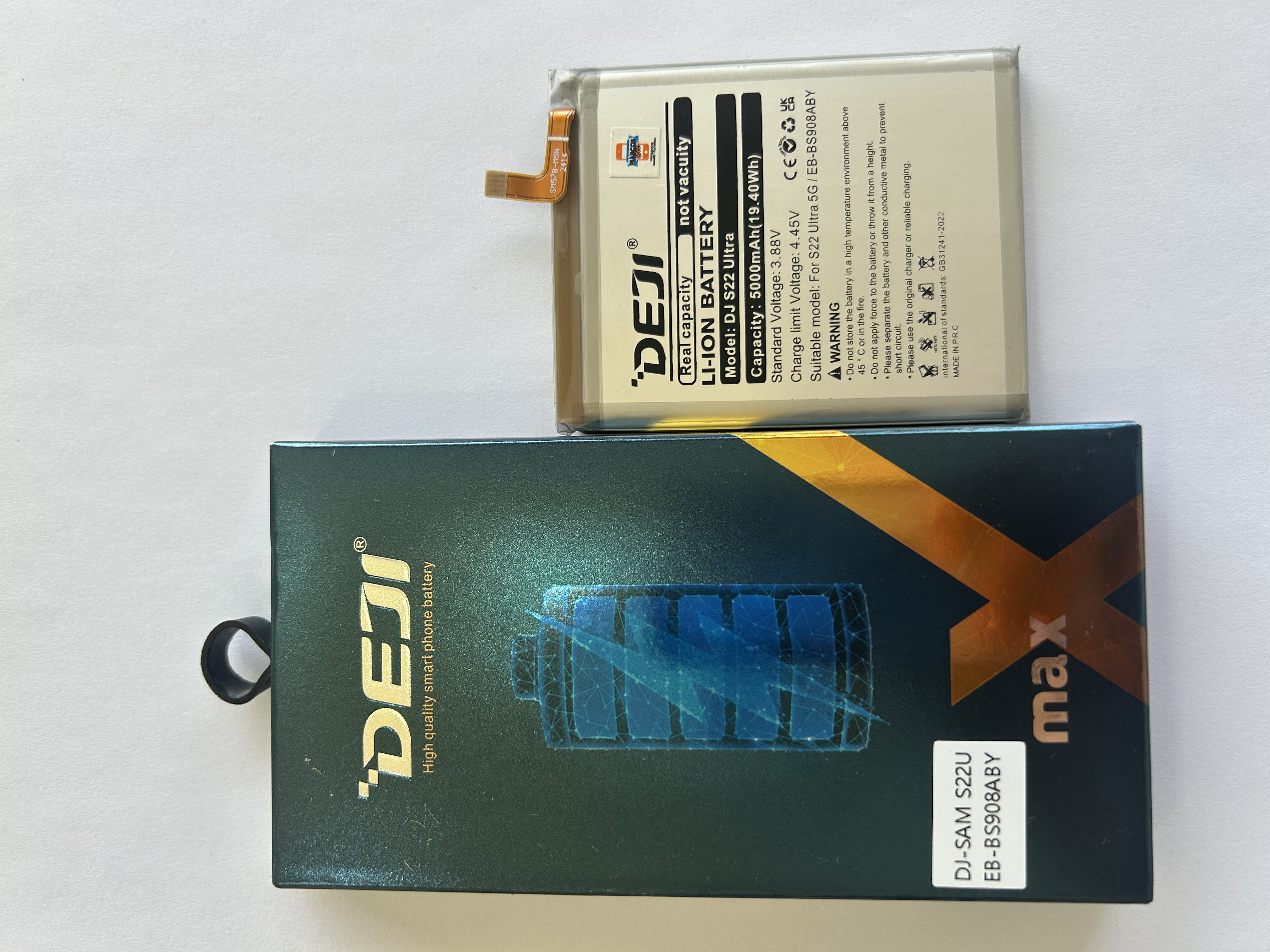Bateria Samsung S22 Ultra Marca Deji