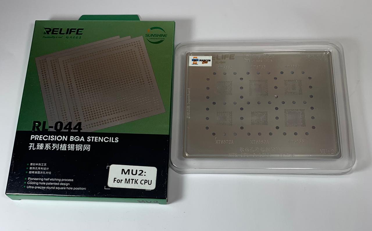 Stencil MU2 para CPU MTK marca Relife 